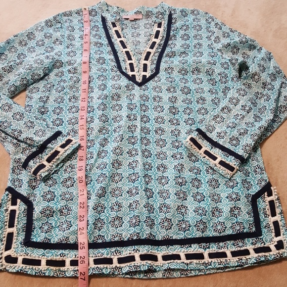 St. Tropez West Tunic Length Top/Blouse/Shirt. Sm. - Picture 7 of 8